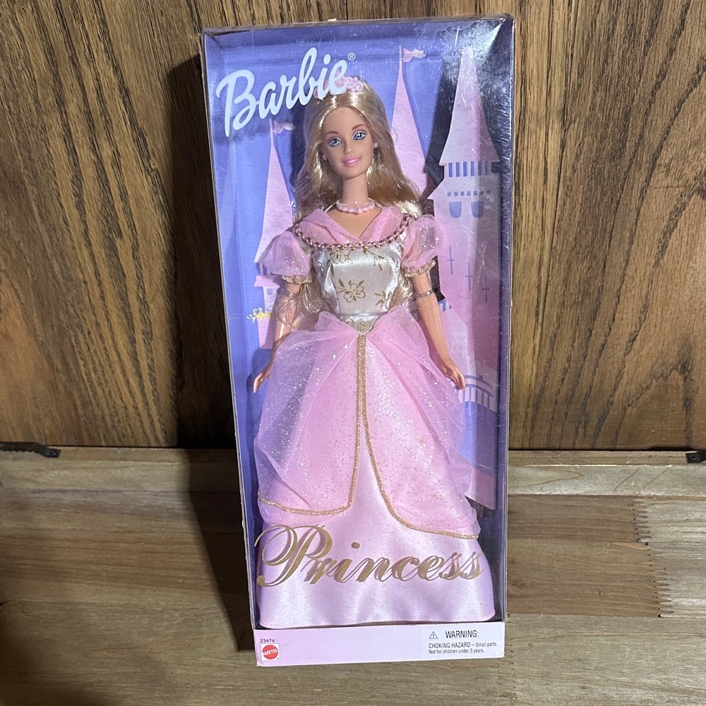 Barbie Princess Doll in Pink Gown 1999
